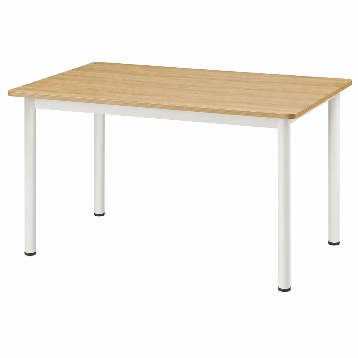 table-a-manger-rectangulaire-4-personnes-elegante-et-stable-effet-chene-blanc-edewj10209ou