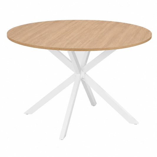 table-a-manger-ronde-pour-6-personnes-en-bois-et-blanc-opfrt10200ef