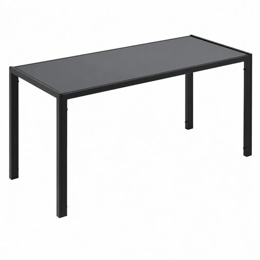 table-a-manger-rectangulaire-moderne-pour-4-personnes-plateau-en-verre-et-pieds-metalliques-noir-rmnfc10214os