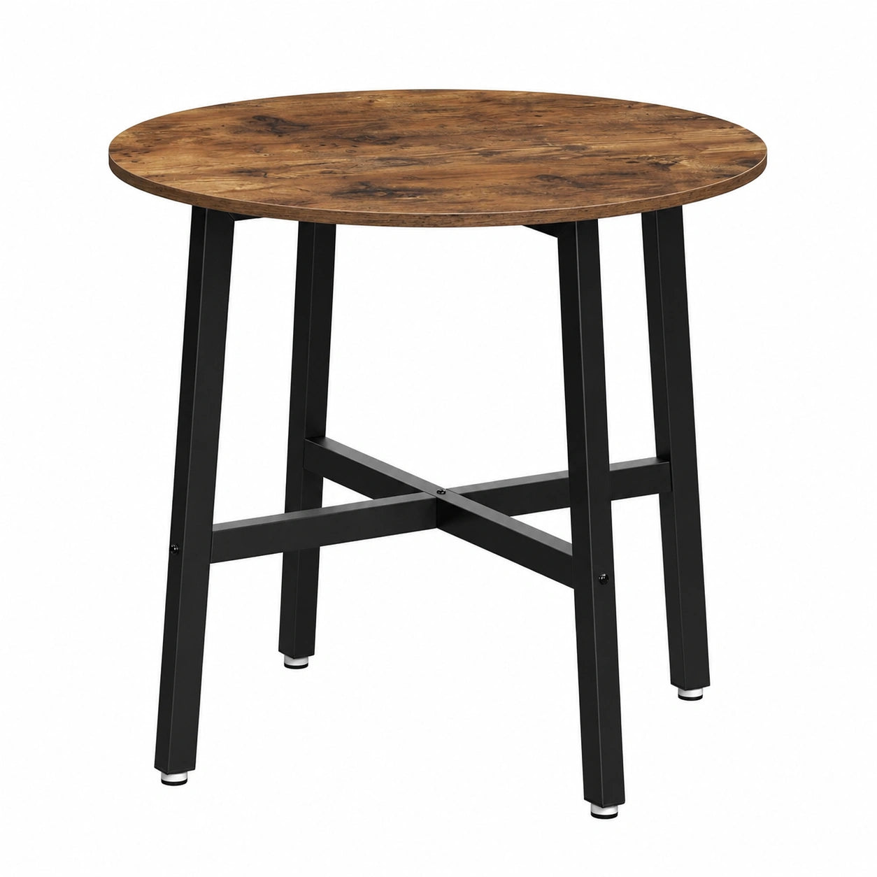 table-a-manger-ronde-industrielle-80-x-75-cm-marron-rustique-et-noir-pvfsx10218bw